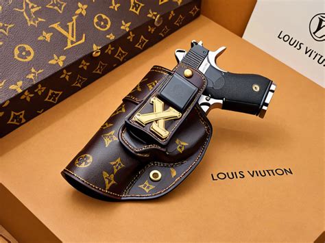 louis vuitton gun painting|louis vuitton gun holster.